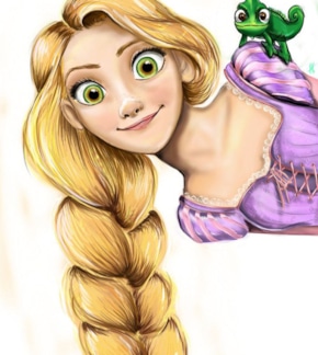 фотография Рапунцель