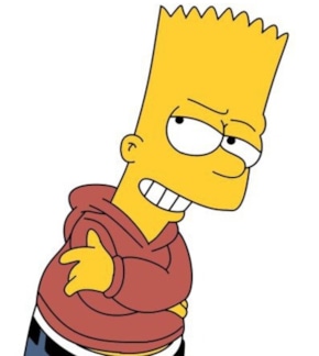 фотография Барт Симпсон