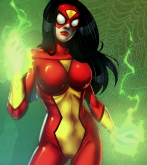 фотография Женщина-паук