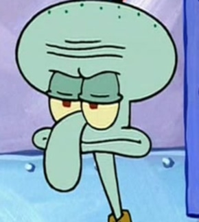 фотография Сквидвард