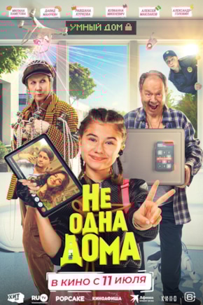 постер Не одна дома