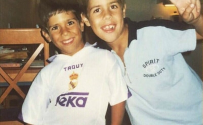 Марко Асенсио с братом