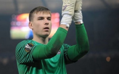 Вратарь  Андрей Лунин