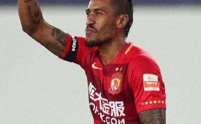 Паулиньо в клубе «Гуанчжоу Эвергранд»