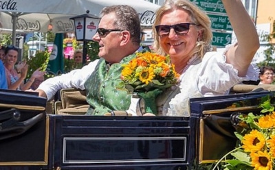 Свадьба Вольфганга Майлингера и Карин Кнайсль