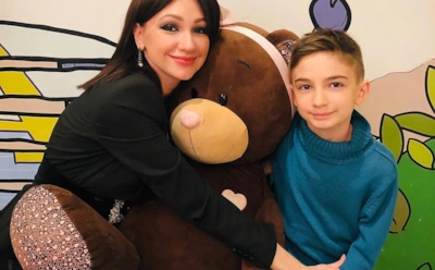 Согдиана с сыном