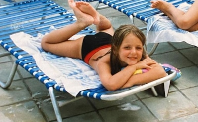 Каролина Плишкова в детстве