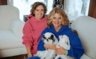 Ольга Миримская и ее дочь Наталия Голубович