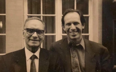 Эннио Морриконе и Ханс Циммер в молодости