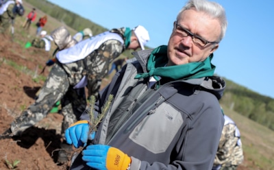 Губернатор Красноярского края Александр Усс