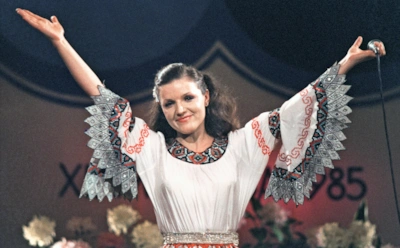 Надежда Чепрага в молодости