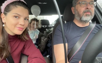 Алексей Рыжов с семьей