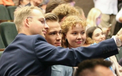 Богдан Ханин, Никита Кучихидзе и Анастасия Добрынина