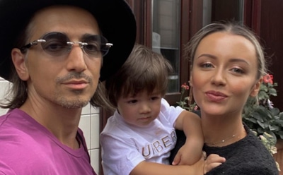 Мурад Османн с семьей