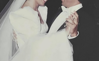 Энди Гарсиа в молодости с женой