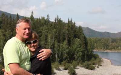 Вадим Панов с женой