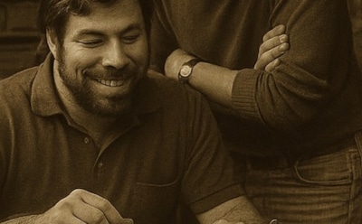 Стив Возняк и Стив Джобс