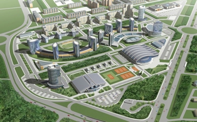 Деревня Универсиады в Казани