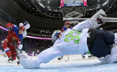 Хоккейный матч Россия-Норвегия