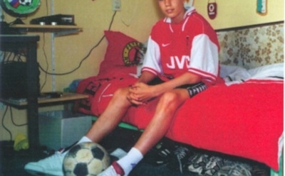 Робин ван Перси в детстве