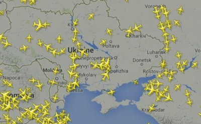 ИАТА: ответственность за безопасность своего воздушного пространства несет только Украина