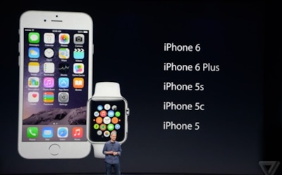 Презентация Apple. Подросший iPhone 6 и умные часы Apple Watch