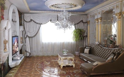 Шторы для гостиной - лучшее украшение интерьера