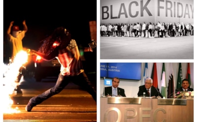 "Черная пятница", ку-клукс-клан в Фергюсоне и падение цен на нефть. Обзор иностранных СМИ