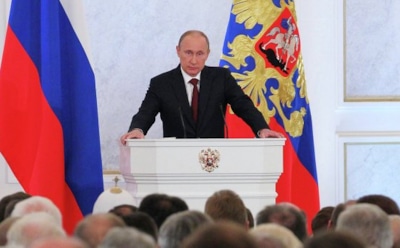 "Примем любой вызов и победим". Ключевые моменты послания Путина