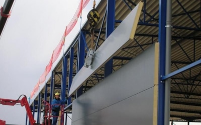 Монтаж сэндвич панелей