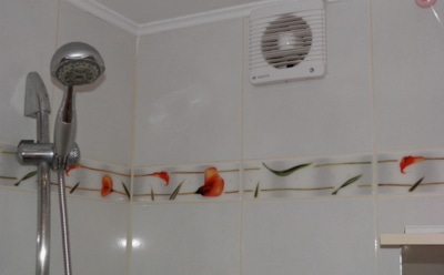 Установка вентиляции в ванной комнате