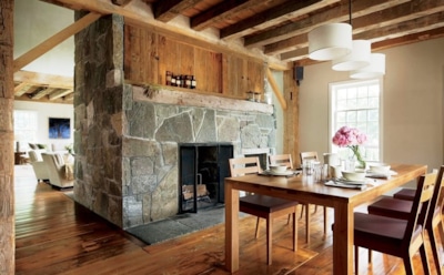 Интерьер в стиле рустик