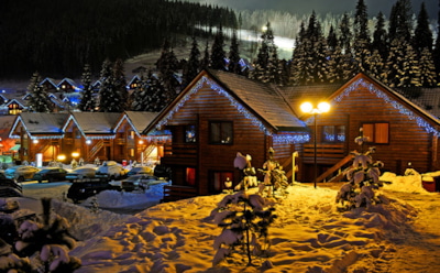 Встреча Нового года 2016 за городом