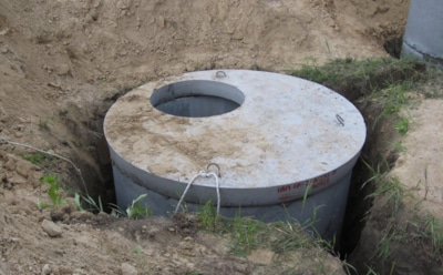 Преимущества септика из бетонных колец