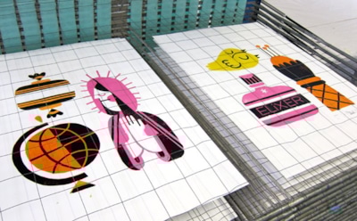 Популярные методы печати – офсет и шелкография