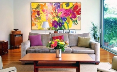 Оформление интерьера при помощи картин