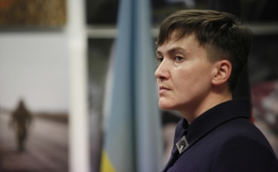 Надежда Савченко обнародовала списки пленных силовиков на Донбассе