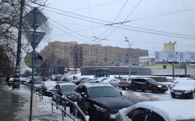 В Москве после ДТП подрались водители скорой помощи и легкового авто