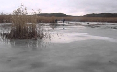 В Краснодарском крае нашли тело одного из детей, провалившихся под лед