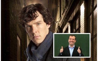 Медведев отдал свой первый «лайк» в Twitter концовке «Шерлока»