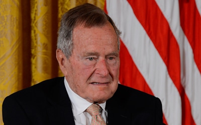 В Техасе экстренно госпитализировали Джорджа Буша-старшего