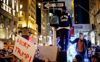 Дональд Трамп прокомментировал массовые протесты после его инаугурации