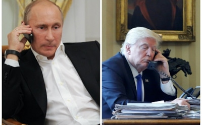 Белый дом назвал телефонный разговор Путина и Трампа «важным шагом»