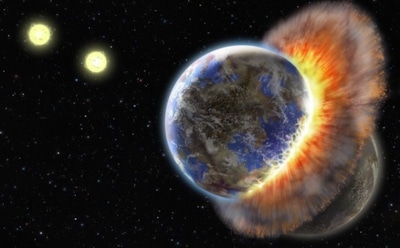 Планетологи спрогнозировали, когда Луна упадет на Землю