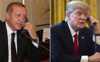 Трамп провел первые телефонные переговоры с Эрдоганом