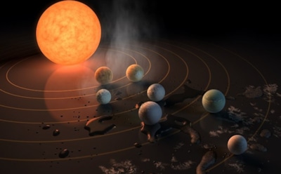 "Двойники Земли": NASA обнаружило семь пригодных для жизни экзопланет