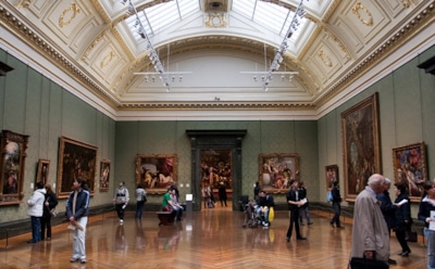 Преступник разрезал картину Гейнсборо в лондонской Национальной галерее