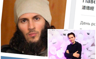 Павел Дуров напугал пользователей "ВКонтакте" фото в образе шахида