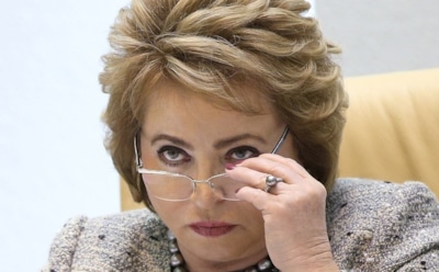 "Полный абсурд": Матвиенко о ситуации с участием Самойловой в "Евровидении"