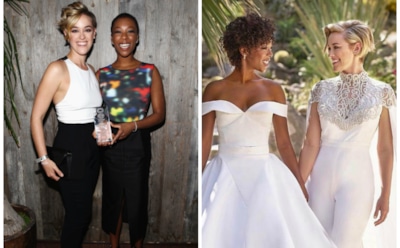 Актриса Самира Уайли и ее подруга Лорен Морелли поженились